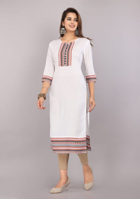 Classic print kurti for women - everyday ethnic wear