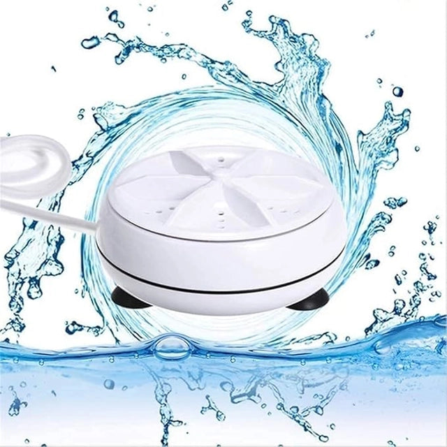 Portable Mini Ultrasonic Washing Machine — 3-in-1