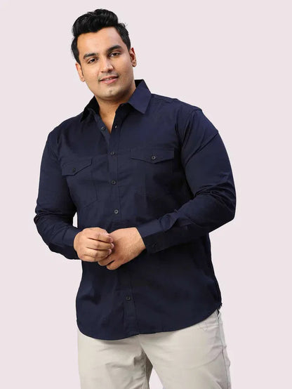 Men's Double Pocket Full Sleeve Shirts — Pack of 3 (Combo 6)
