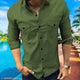 Men's Double Pocket Full Sleeve Shirts — Pack of 3 (Combo 3)