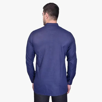Men's Slim Fit Cotton Short Kurta — Pack of 3 (Combo 2)