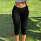 High-Waisted Slimming Yoga Pants — Stretch Tight-Fit Activewear