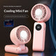 Portable Folding Handheld Fan — USB Rechargeable, 3-Speed Cooling
