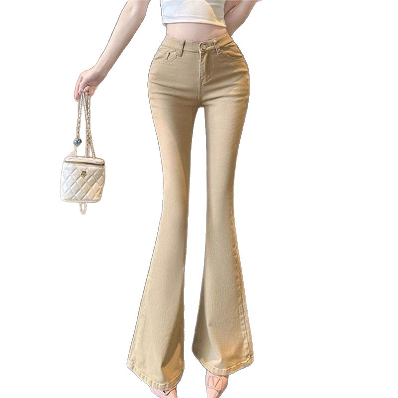 Slim-Flared Denim Jeans