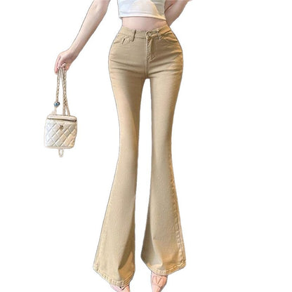 Slim-Flared Denim Jeans