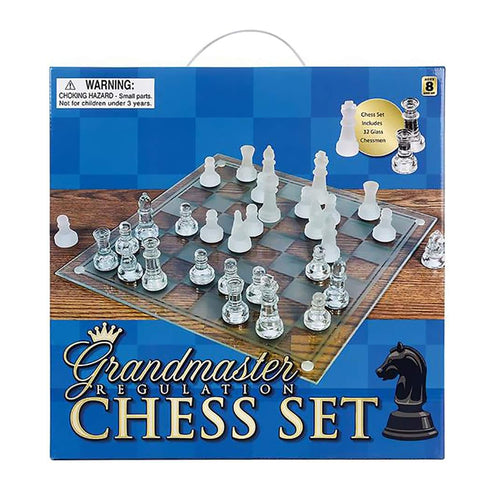 Zummy 14 Glass Chess Set